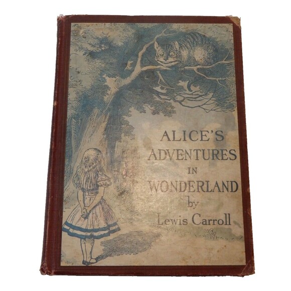 Alice's Adventures in Wonderland by Lewis Carroll Whitman Hardcover 1928 Tenniel - Picture 1 of 12